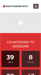 Mobile Screenshot of beerbaconmusic.com